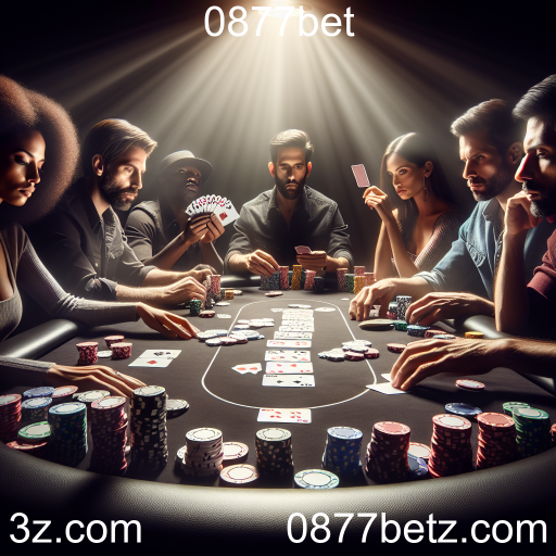 A Arte do Pôquer no 0877bet: Estratégia e Emoção